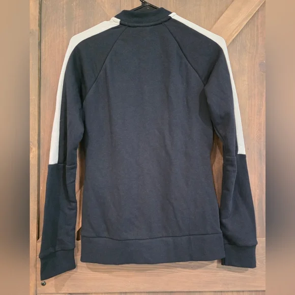 Puma Women's Black and White Track Jacket NWOT Size Small - Picture 2 of 4